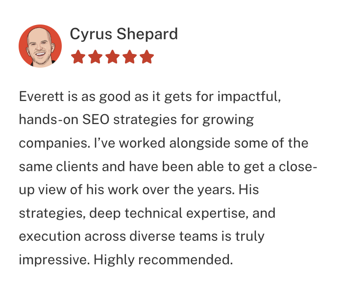 Everett Sizemore review by Cyrus Shepard